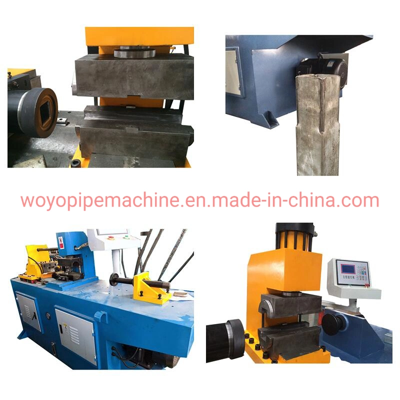Automatic Metal Round Square Tapper Pipe Tube End Reducing Forming Shrinking Machine Price