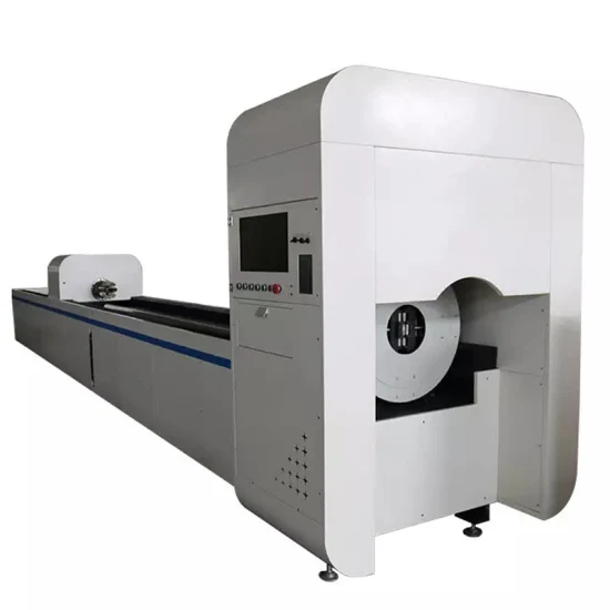Machine de découpe laser à fibre automatique pour tubes métalliques en carbone